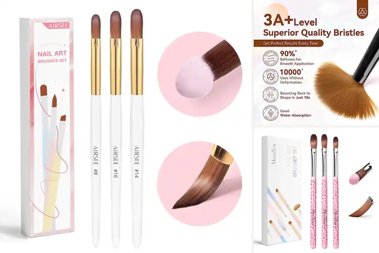 Detailed view of Best Acrylic Nail Brushes