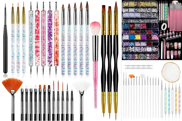 Detailed view of Best Acrylic Nail Dotting Sets: Nail Art Made Easy