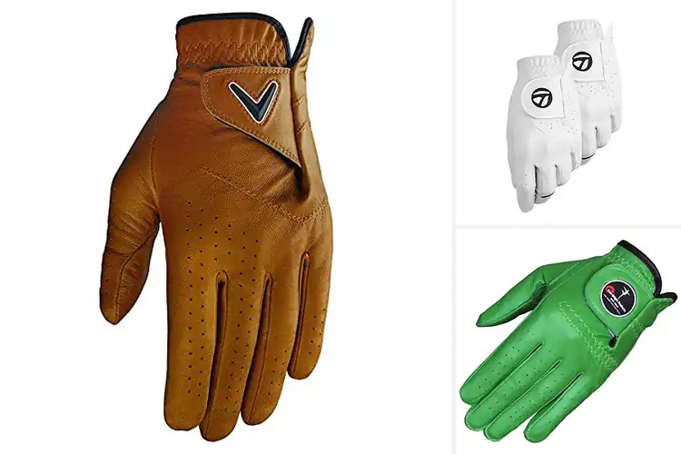 Detailed view of Best Affordable Leather Golf Gloves