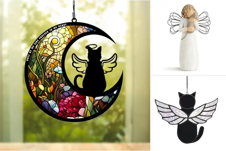 Detailed view of Best Angel Cat Gifts