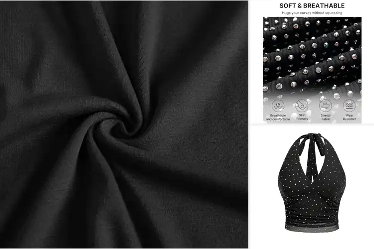 Detailed view of Best Black Diamond Tops: Top 10 Elegant & Versatile Picks