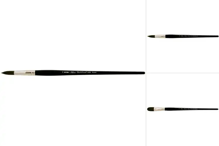 Detailed view of Best Black Pearl Watercolor Brushes