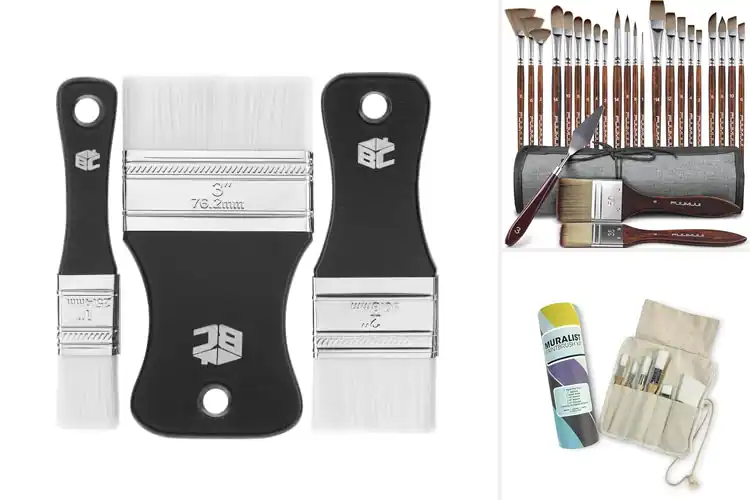 Detailed view of Best Brushes for Murals: Top 10 Picks for Stunning Art
