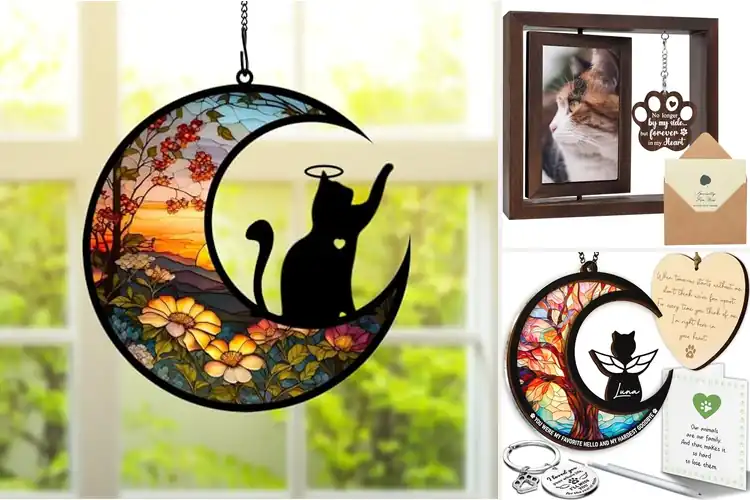 Detailed view of Best Cat Memorial Gift