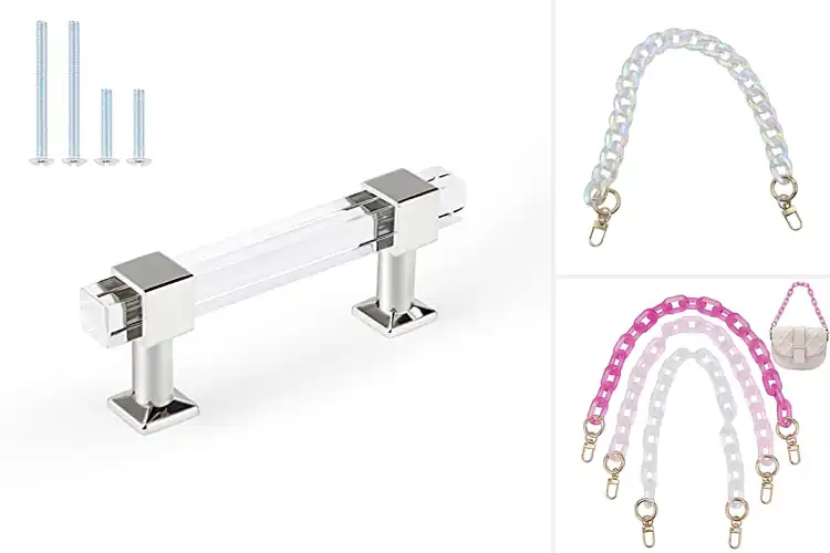 Detailed view of Best Colorful Acrylic Handles