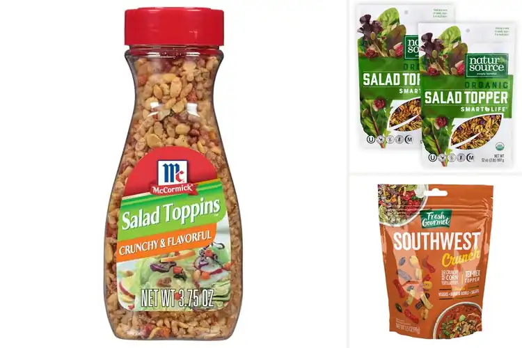 Detailed view of Best Crunchy Salad Toppers