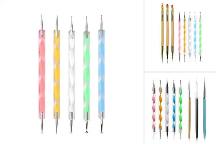 Detailed view of Best Double Ended Nail Dotting Pens