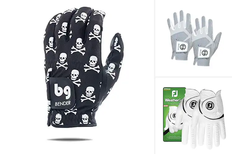 Detailed view of Best Durable Synthetic Mesh Golf Gloves