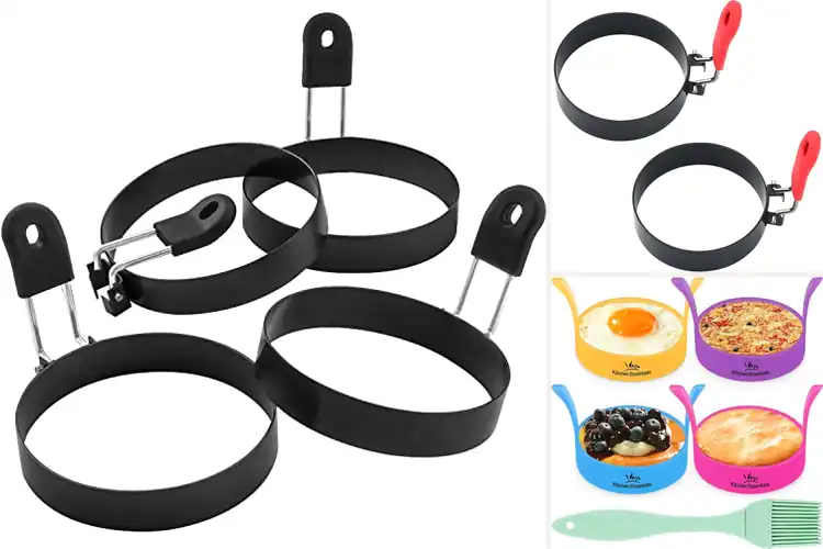 Detailed view of Best Egg Ring Pancake Molds For Breakfast
