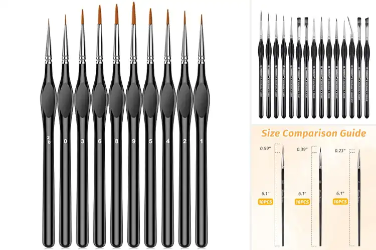 Detailed view of Best Fine Art Brushes