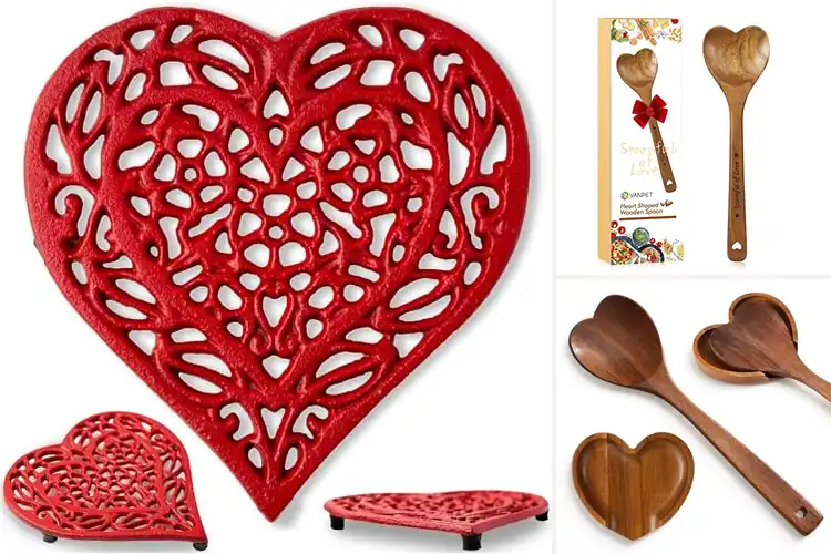 Detailed view of Best Heart Shaped Kitchen Gifts