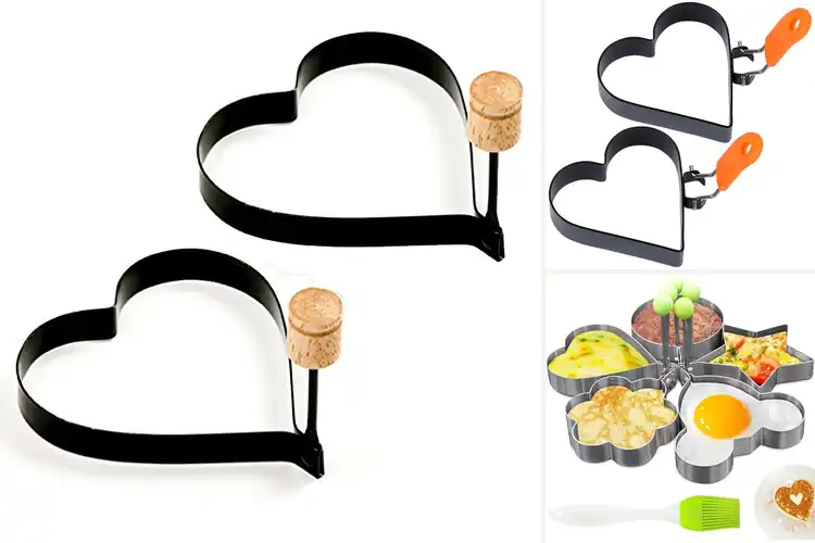 Detailed view of Best Heart Shaped Pancake Molds