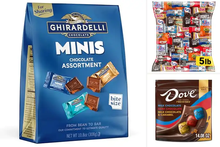 Detailed view of Best Individually Wrapped Chocolates