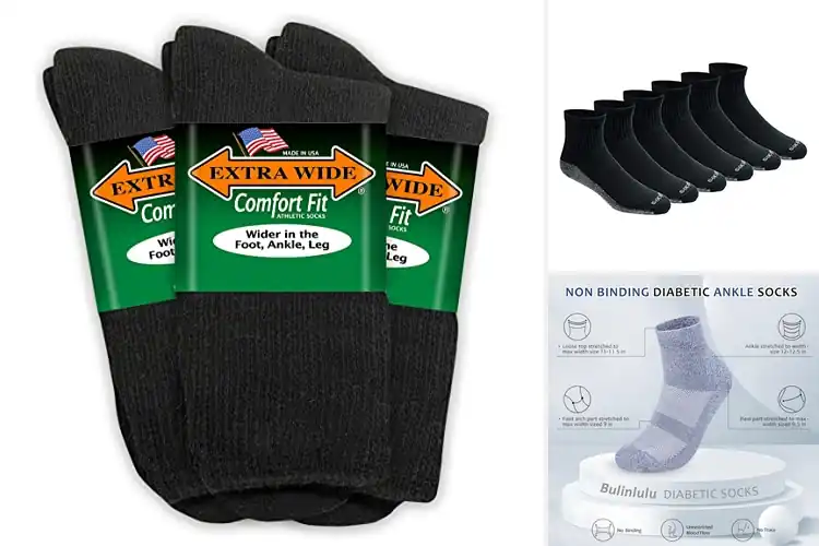 Detailed view of Best Large Size Socks: Ultimate Comfort & Fit