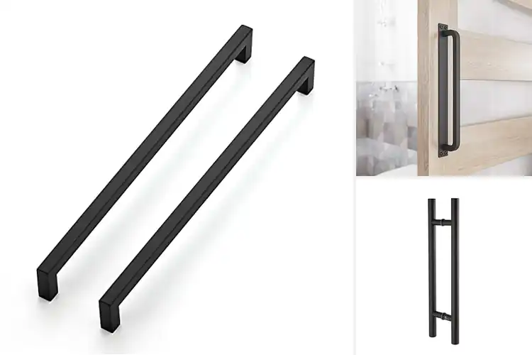 Detailed view of Best Long Matte Black Handle