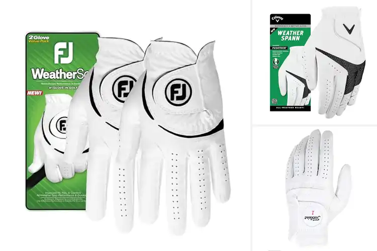 Detailed view of Best Men’s Golf Gloves Left Wearer