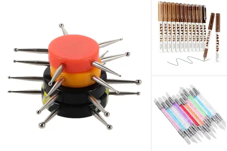 Detailed view of Best Multi-Functional Acrylic Handle Pens