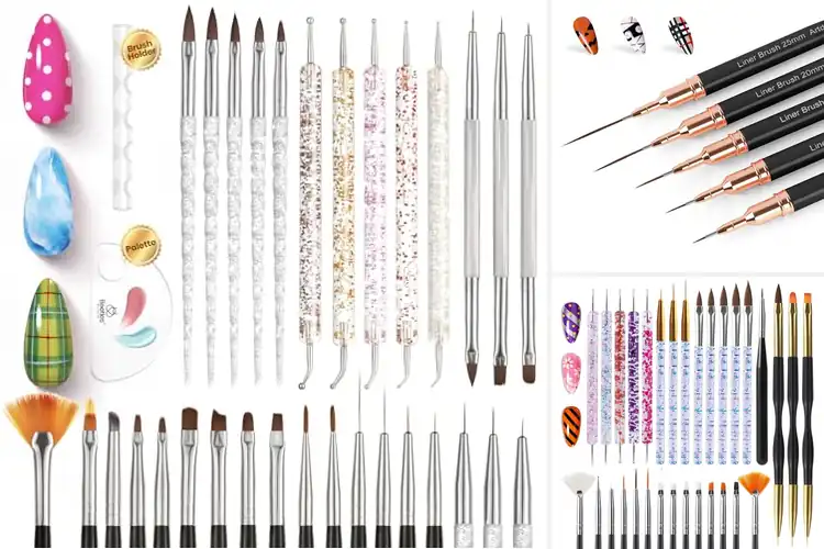 Detailed view of Best Nail Art Brushes