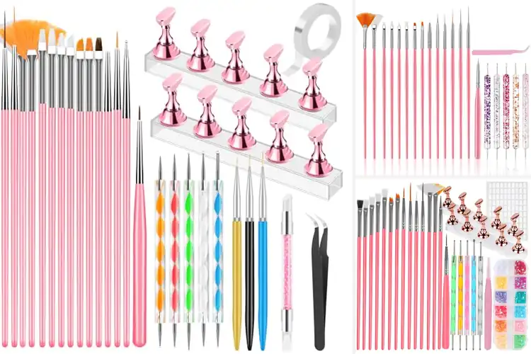 Detailed view of Best Nail Art Tool Sets: Create Stunning Designs at Home