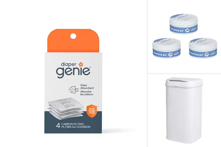 Detailed view of Best Odor Eliminating Diaper Pails