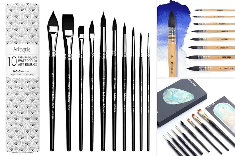 Detailed view of Best Professional Watercolor Brushes
