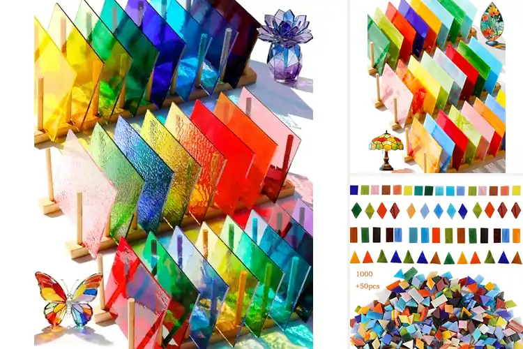 Detailed view of Best Real Stained Glass Craft