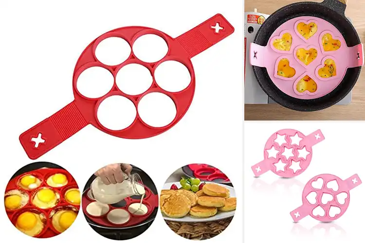 Detailed view of Best Reusable Pancake Molds