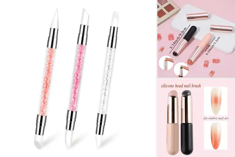 Detailed view of Best Reusable Silicone Head Nail Tools