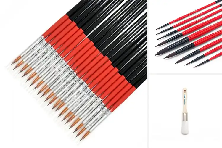 Detailed view of Best Round Synthetic Brush