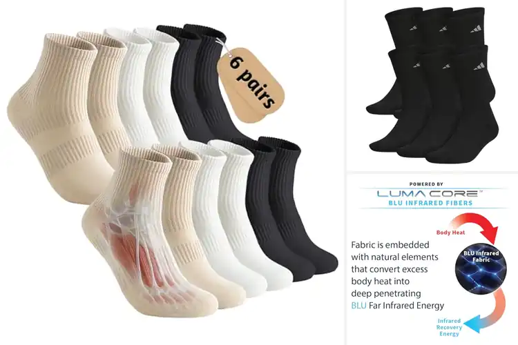 Detailed view of Best Secure Fit Socks