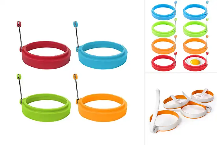 Detailed view of Best Silicone Egg Rings