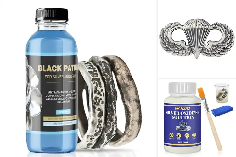 Detailed view of Best Silver Oxide Finishes