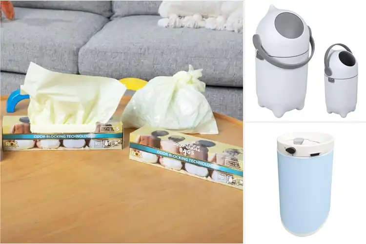 Detailed view of Best Smell Proof Diaper Bins
