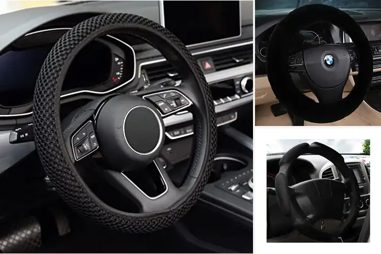 Detailed view of Best Soft Texture Steering Wheel Cover
