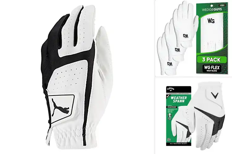 Detailed view of Best Spandex Comfort Golf Gloves For Men