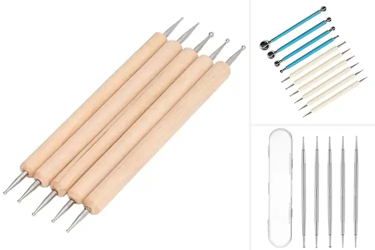 Detailed view of Best Stainless Steel Dotting Ends