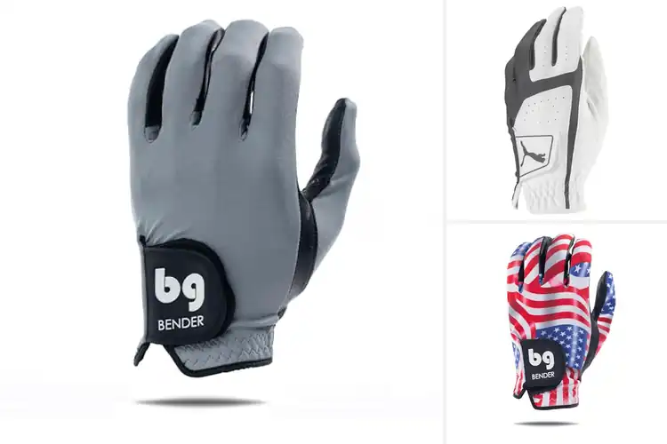 Detailed view of Best Stretch Spandex Golf Gloves
