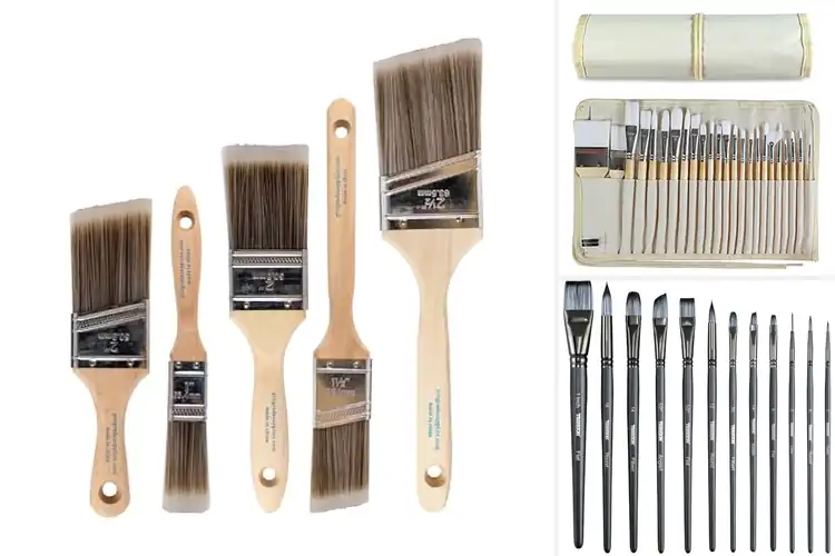 Detailed view of Best Synthetic Paint Brushes