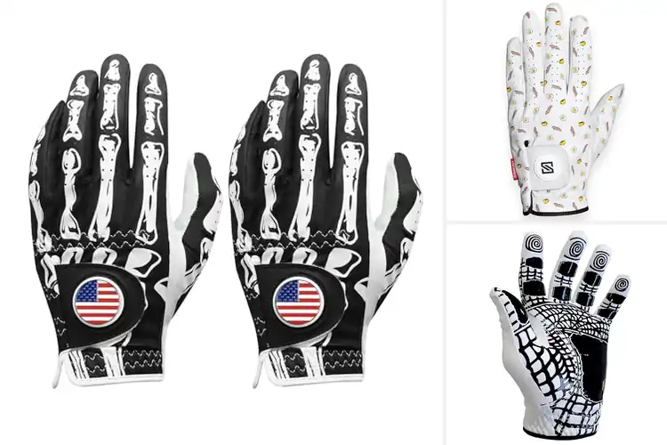 Detailed view of Best Unique Golf Gloves