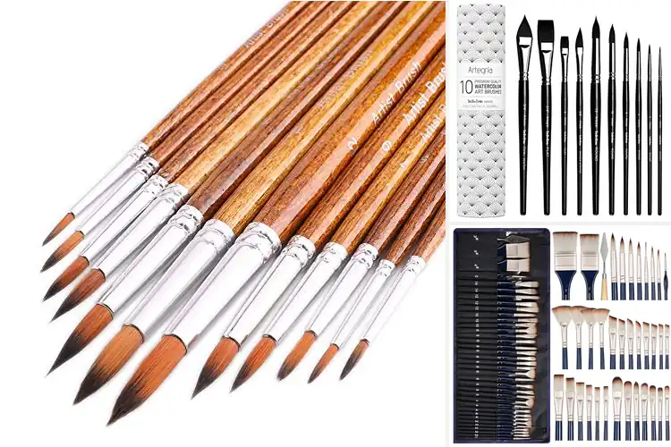 Detailed view of Best Watercolor Brushes