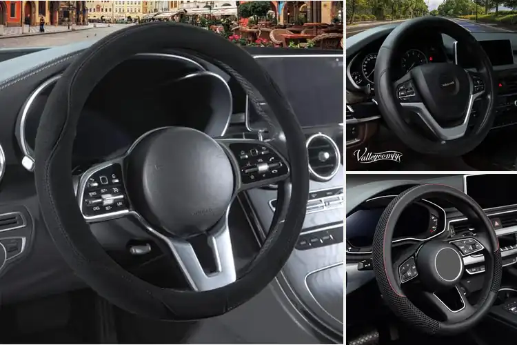 Detailed view of Best Wear Resistant Steering Wheel Cover