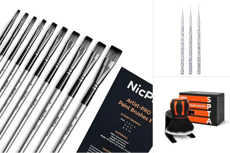 Detailed view of Best Wide Strokes Detail Brushes